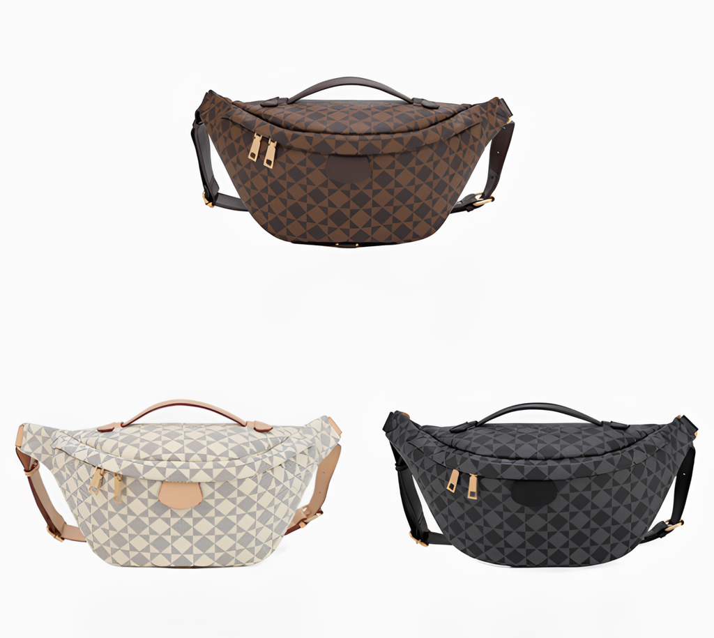 Marsupio urbano geometrico | Borsa casual unisex