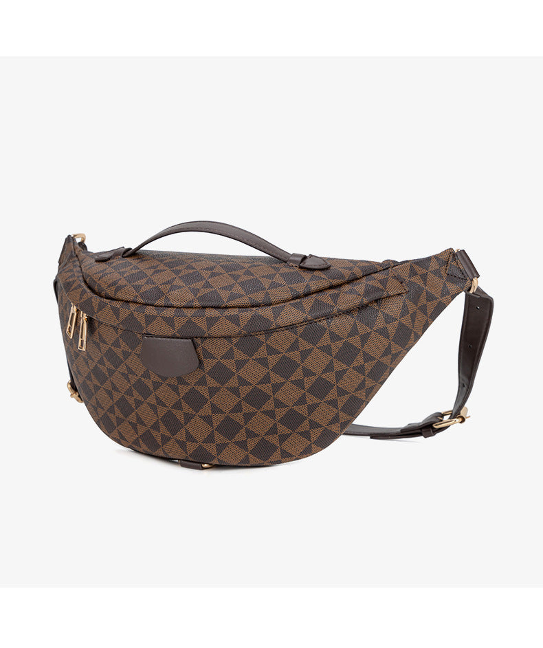 Marsupio urbano geometrico | Borsa casual unisex