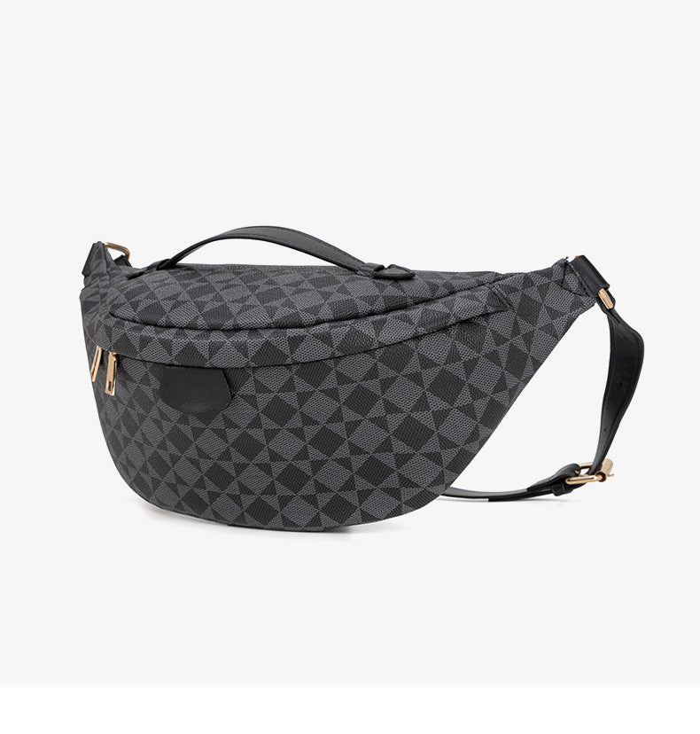 Marsupio urbano geometrico | Borsa casual unisex